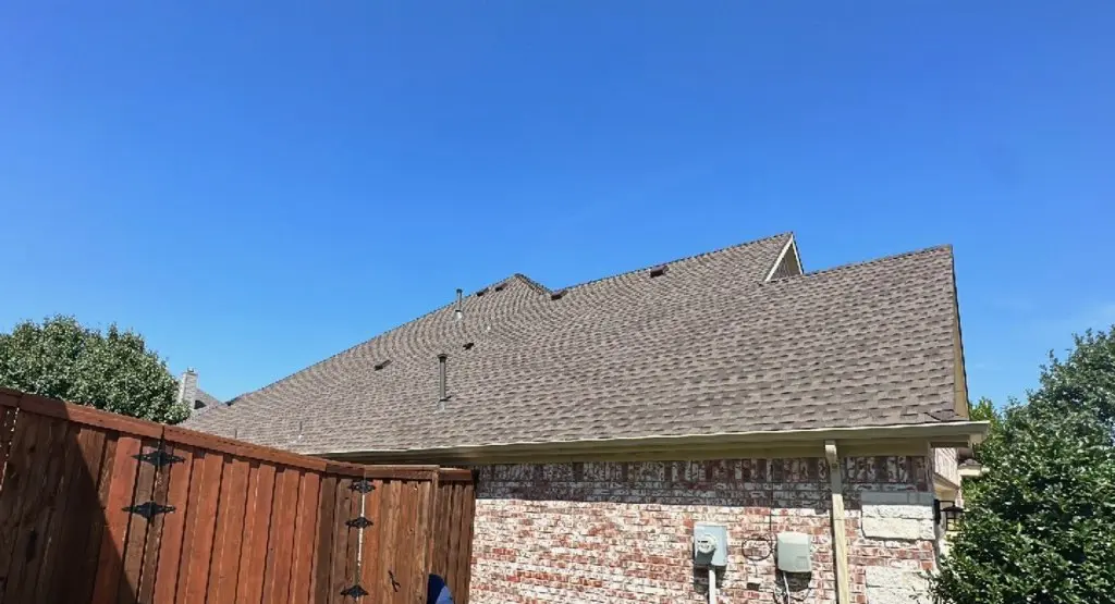 Completed roof replacement project in Gridley